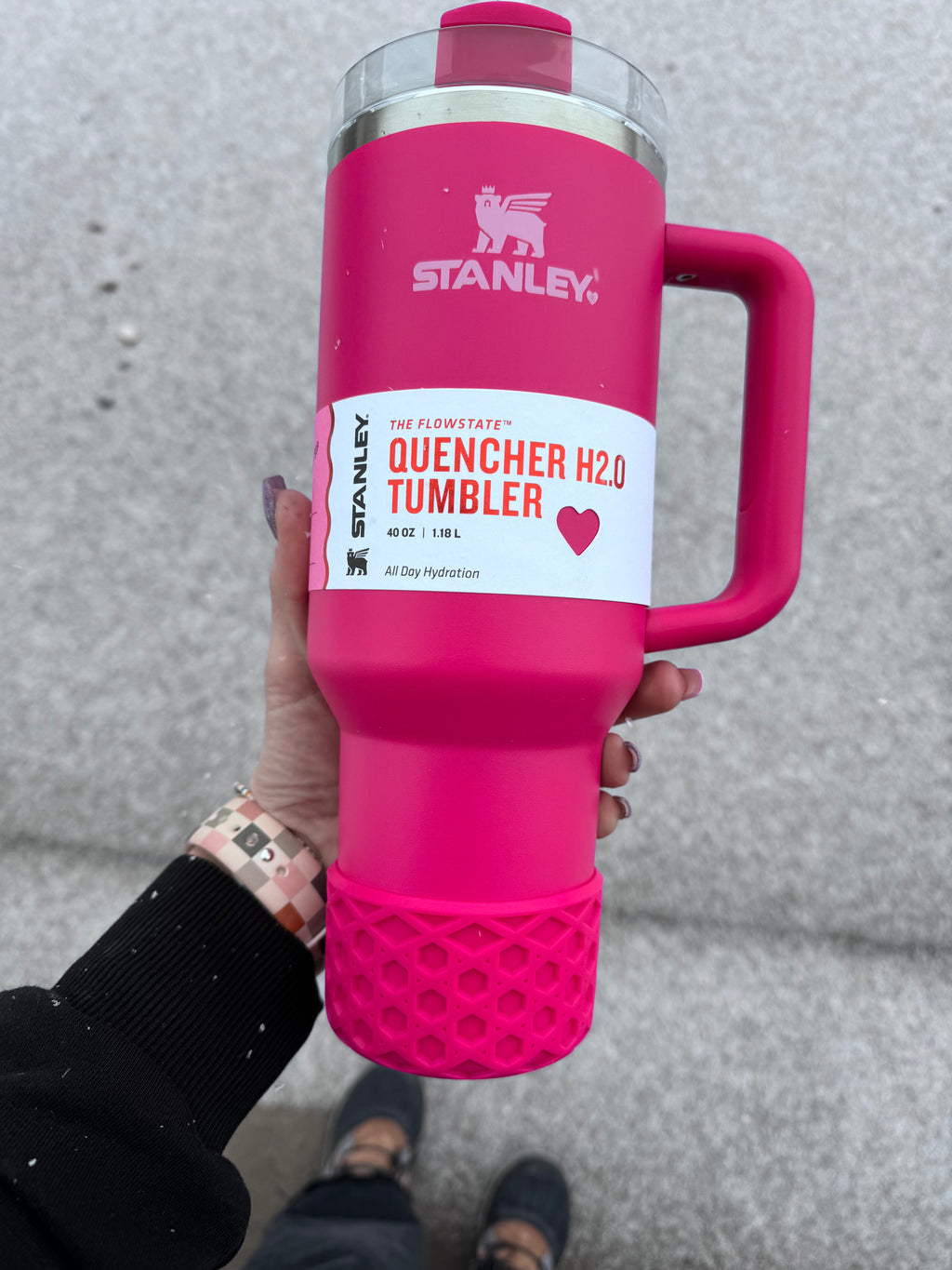 COSMO PINK Waffle Boot