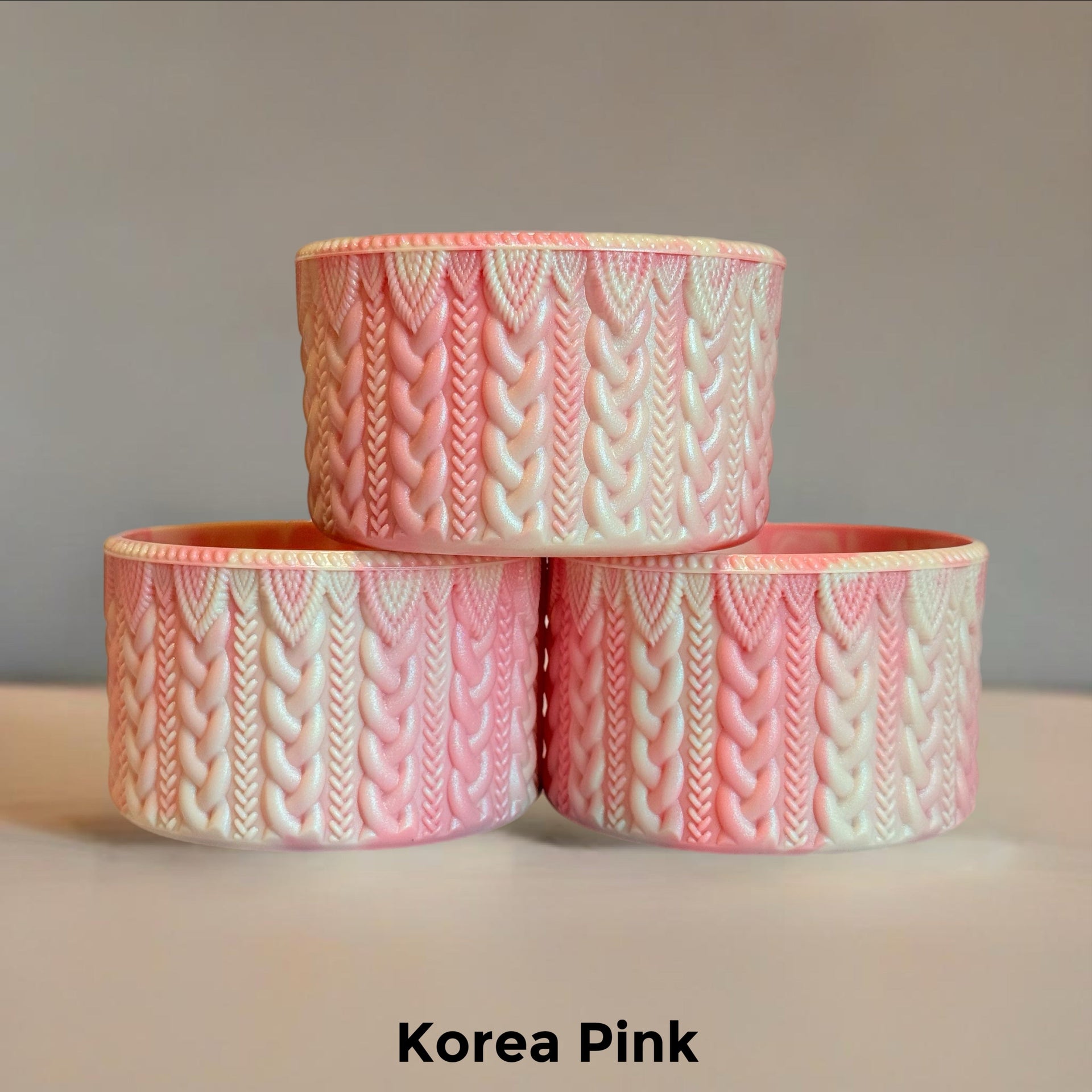 KOREA PINK MACRAME  Boot