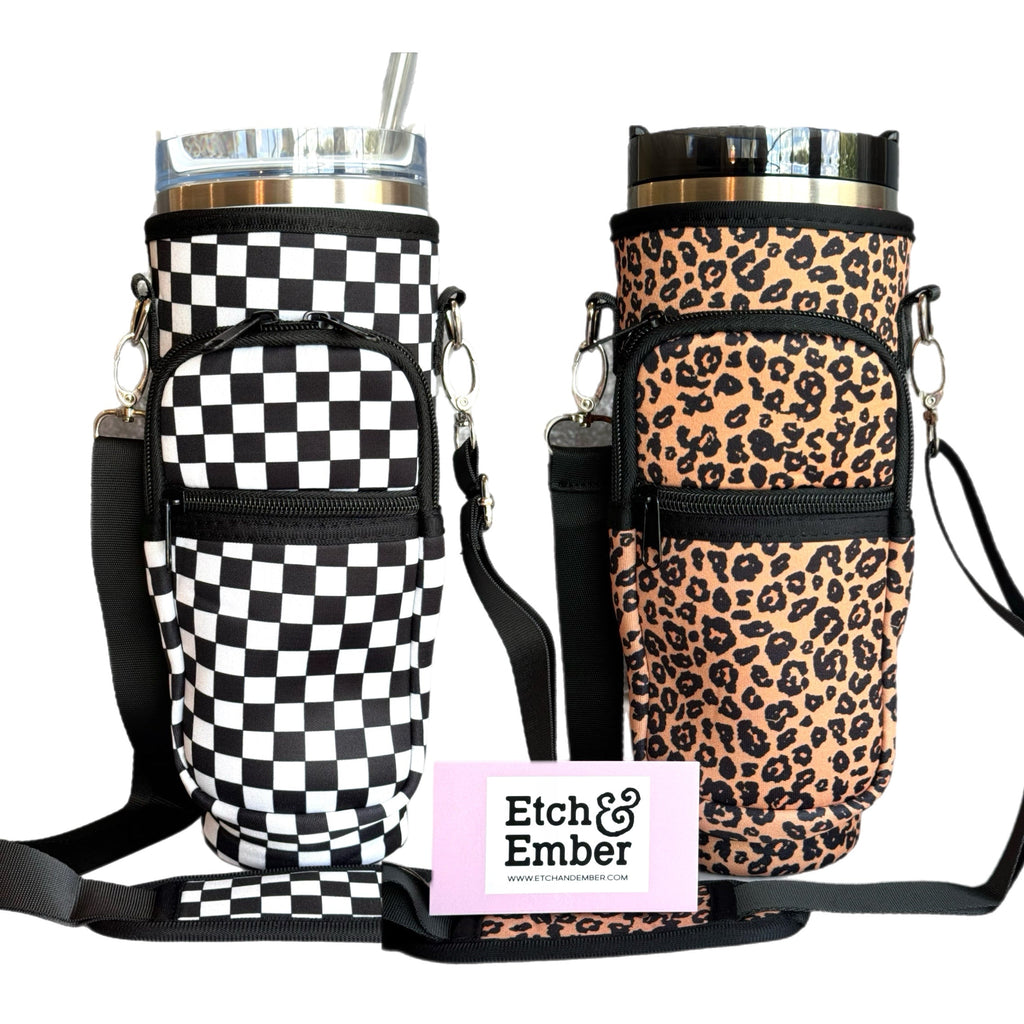 Protective Tumbler Sleeve with Sling-Neoprene