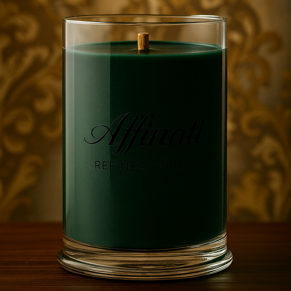 Winter Spruce Wooden Wick Soy Blend Candle 21 oz Luxury Home - Image 3