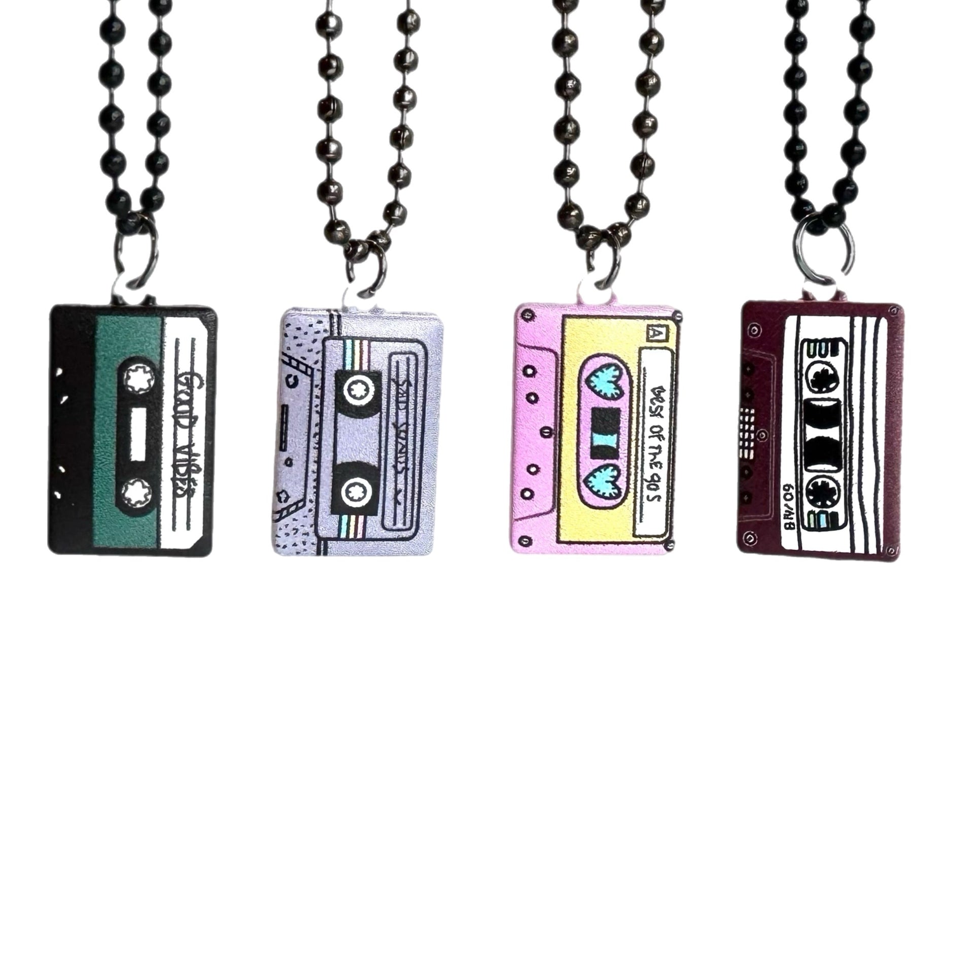 CASSETTE Charm - Tumbler Handle Charm