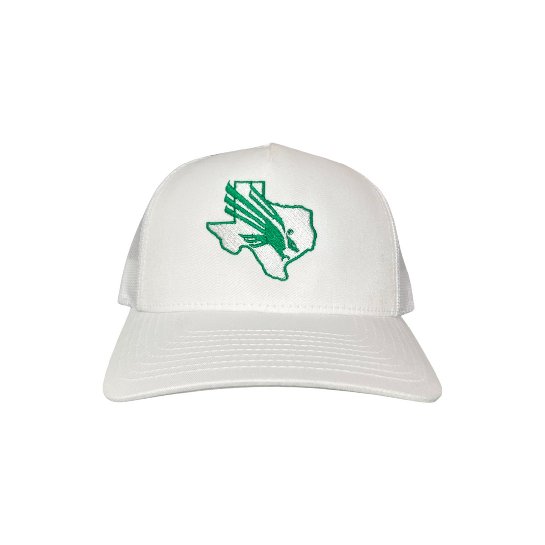 University of North Texas Diving Eagle Snapback Mesh Hat - Green