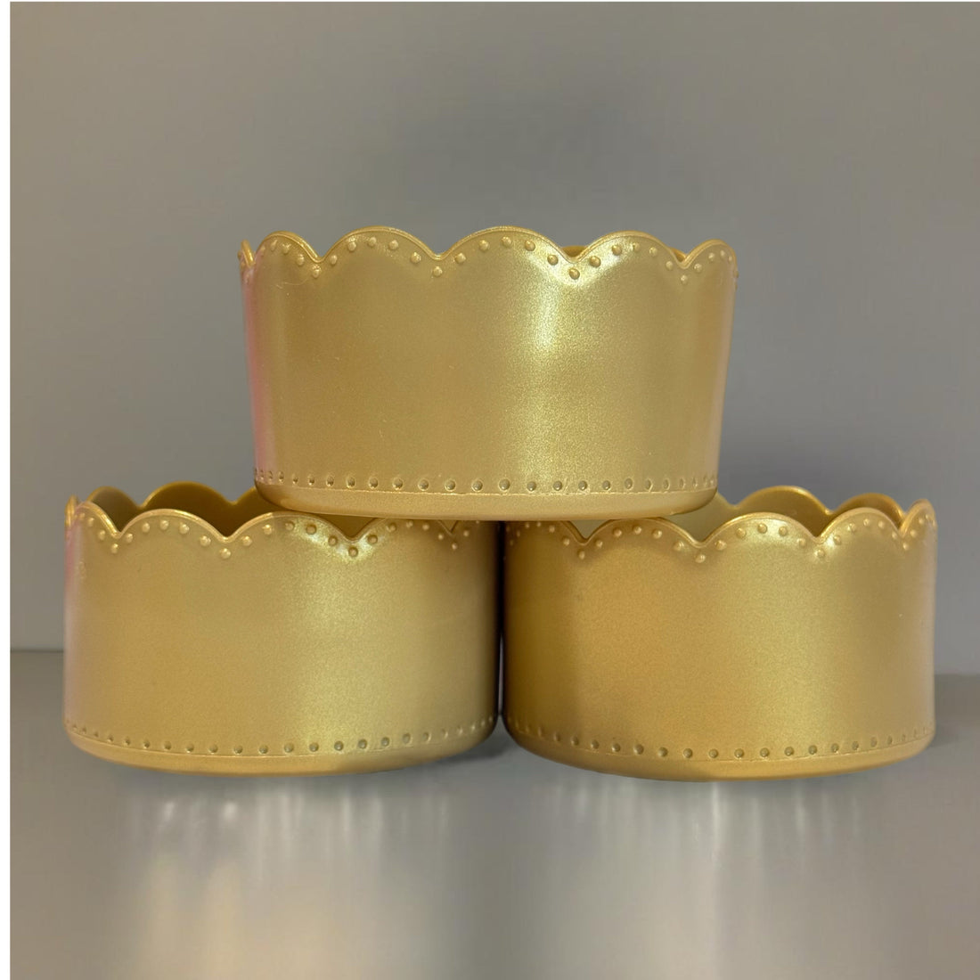Metallic Honey Scallop  Boot