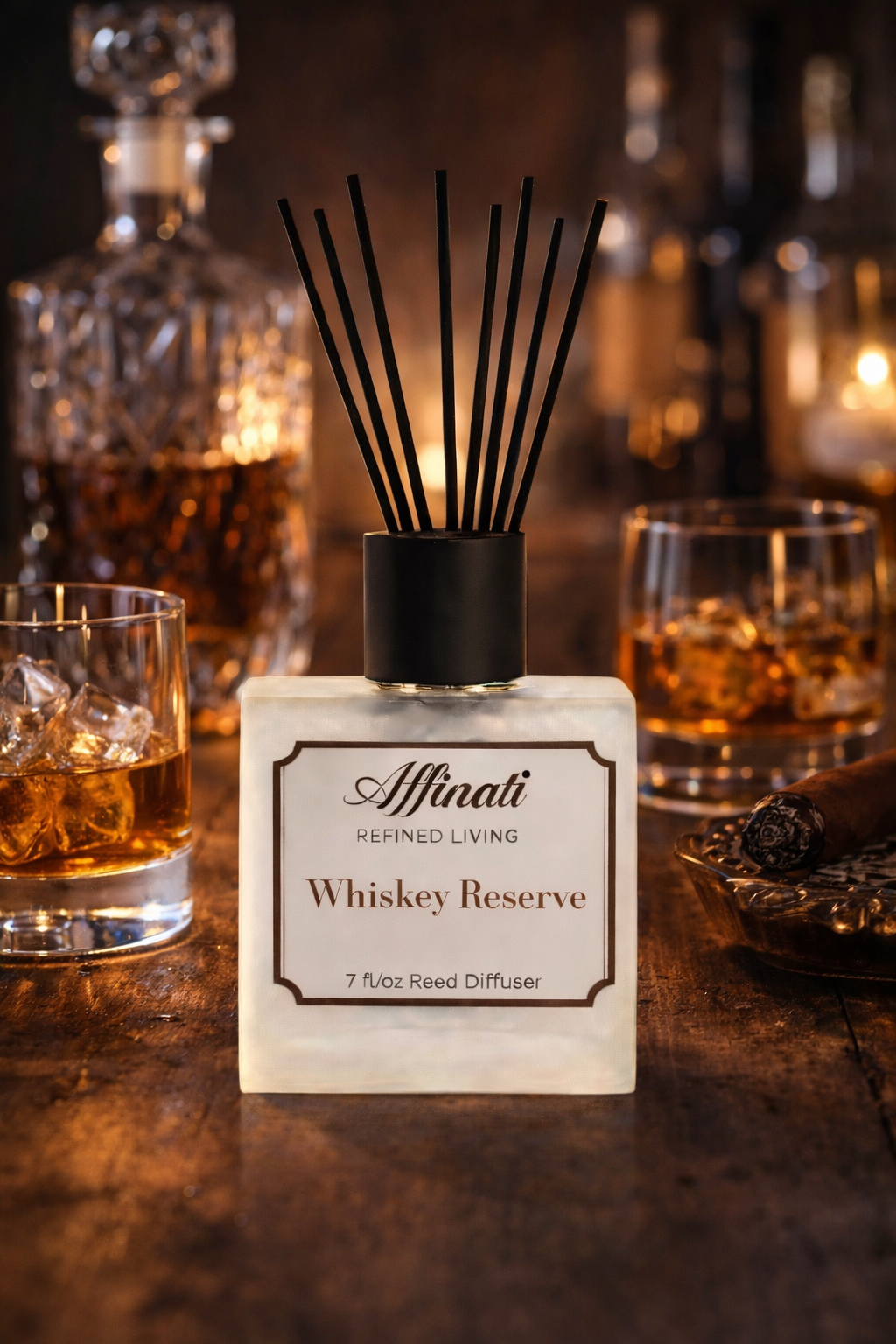 Whiskey Reserve Reed Diffuser