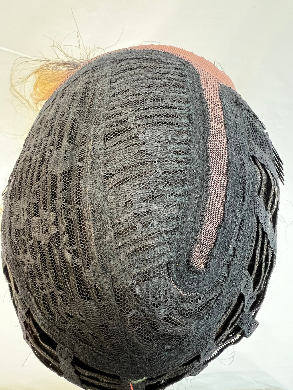 Jetty Lace Front Wig: Short Wavy Human Hair Blend Wigs