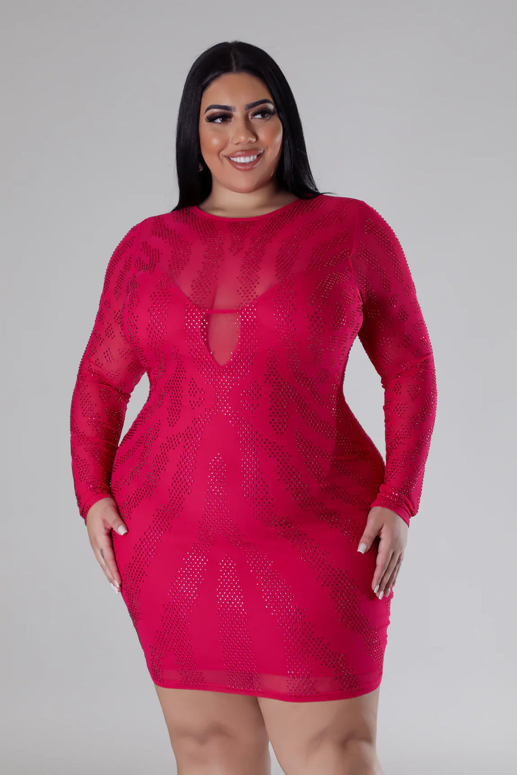 Always Involved Dress - Plus Size