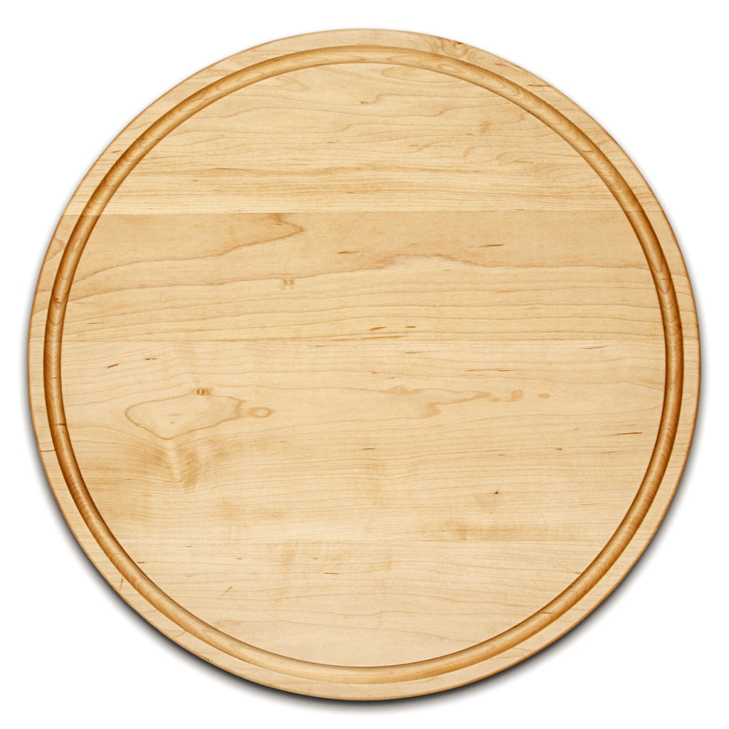 18" Thick Round Cutting Board