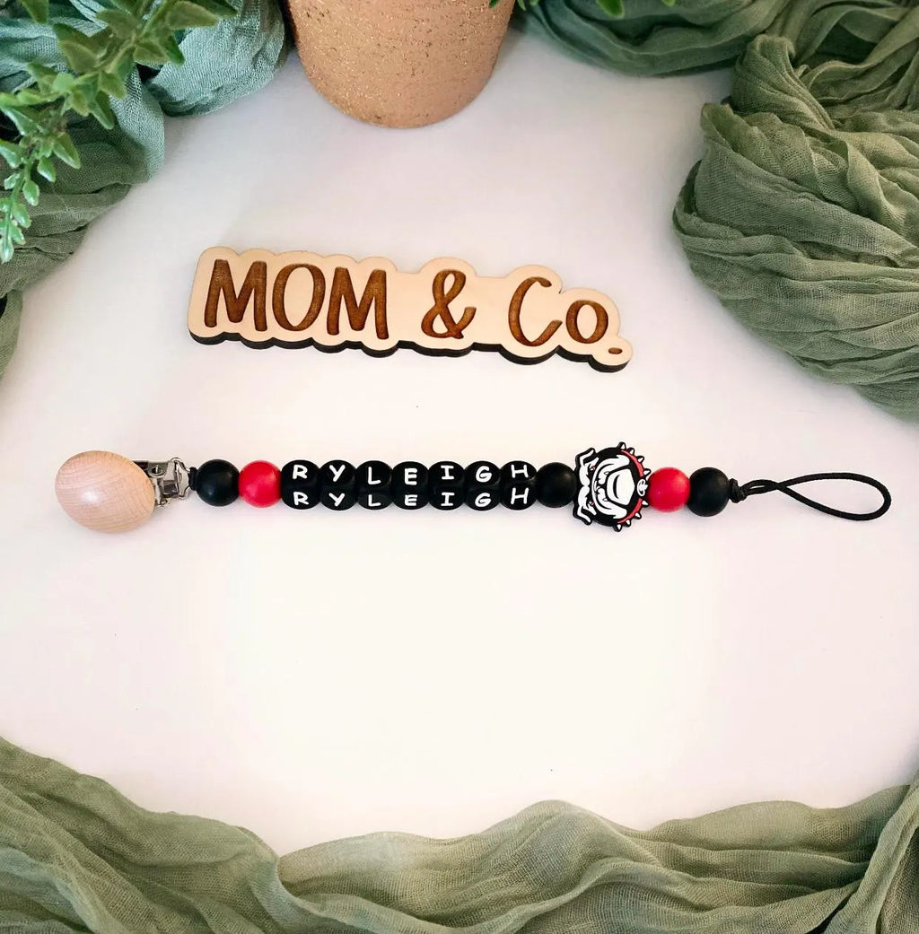 GA / Bulldawg Pacifier Clip