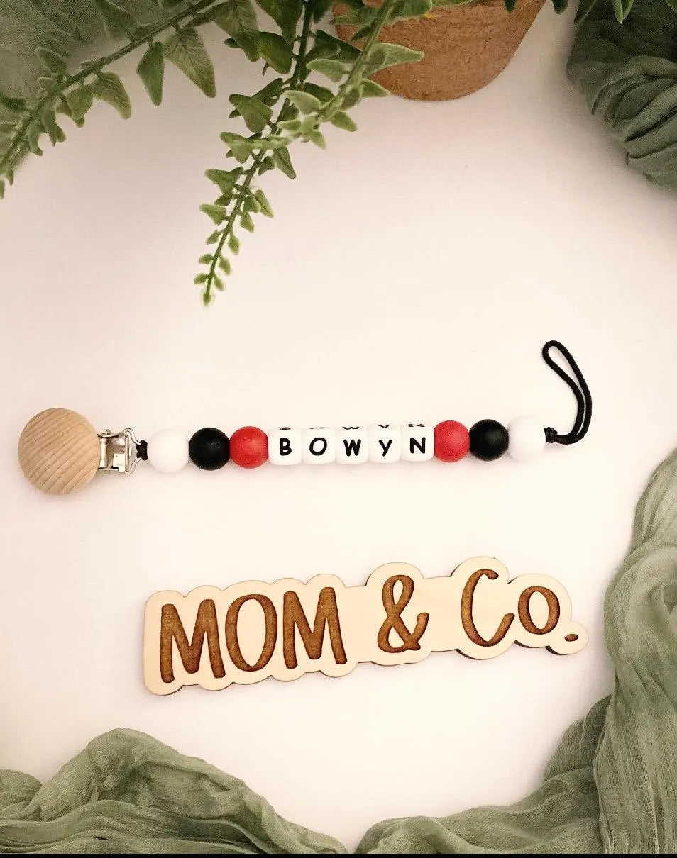 GA / Bulldawg Pacifier Clip