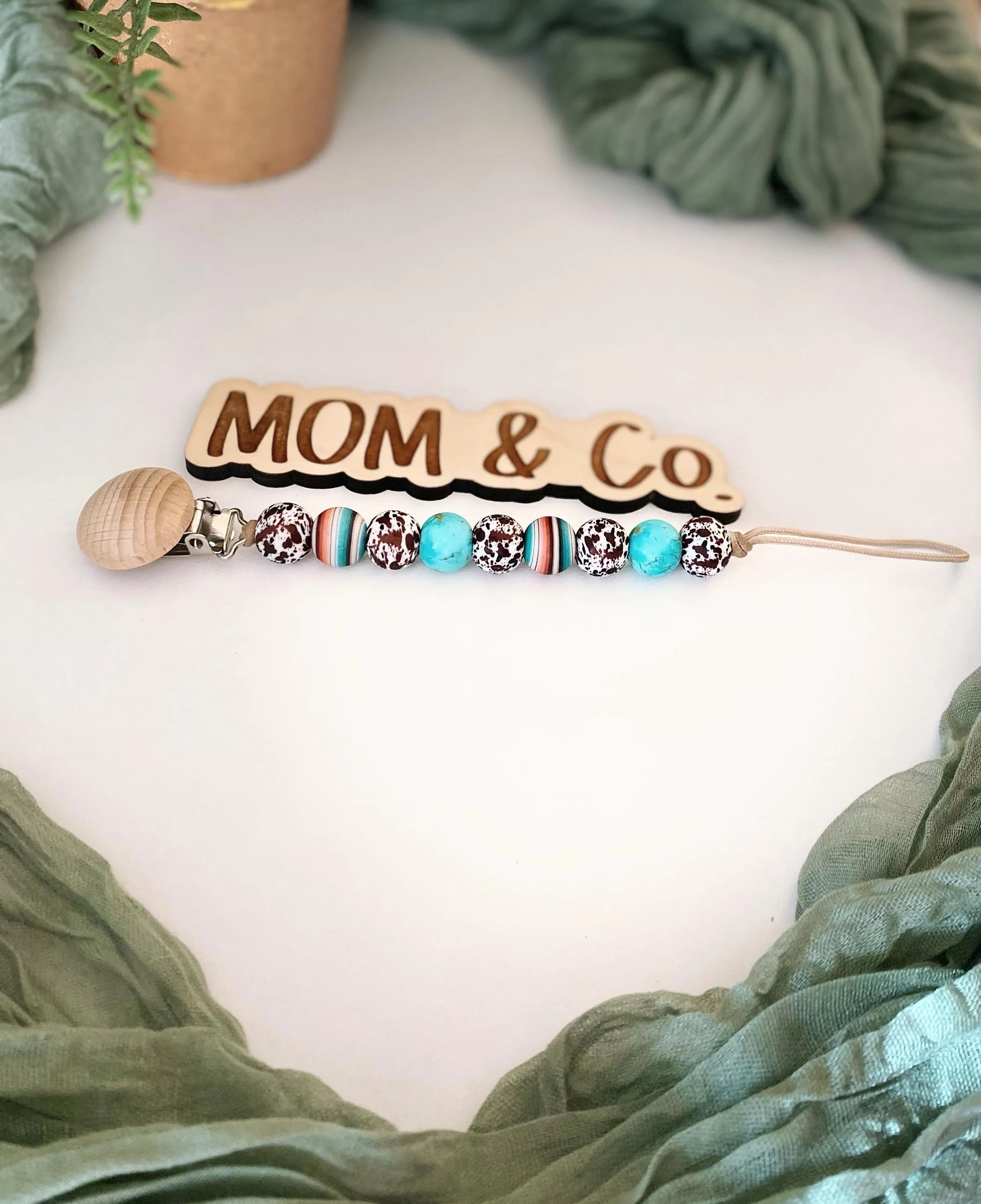 Western Pacifier Clip