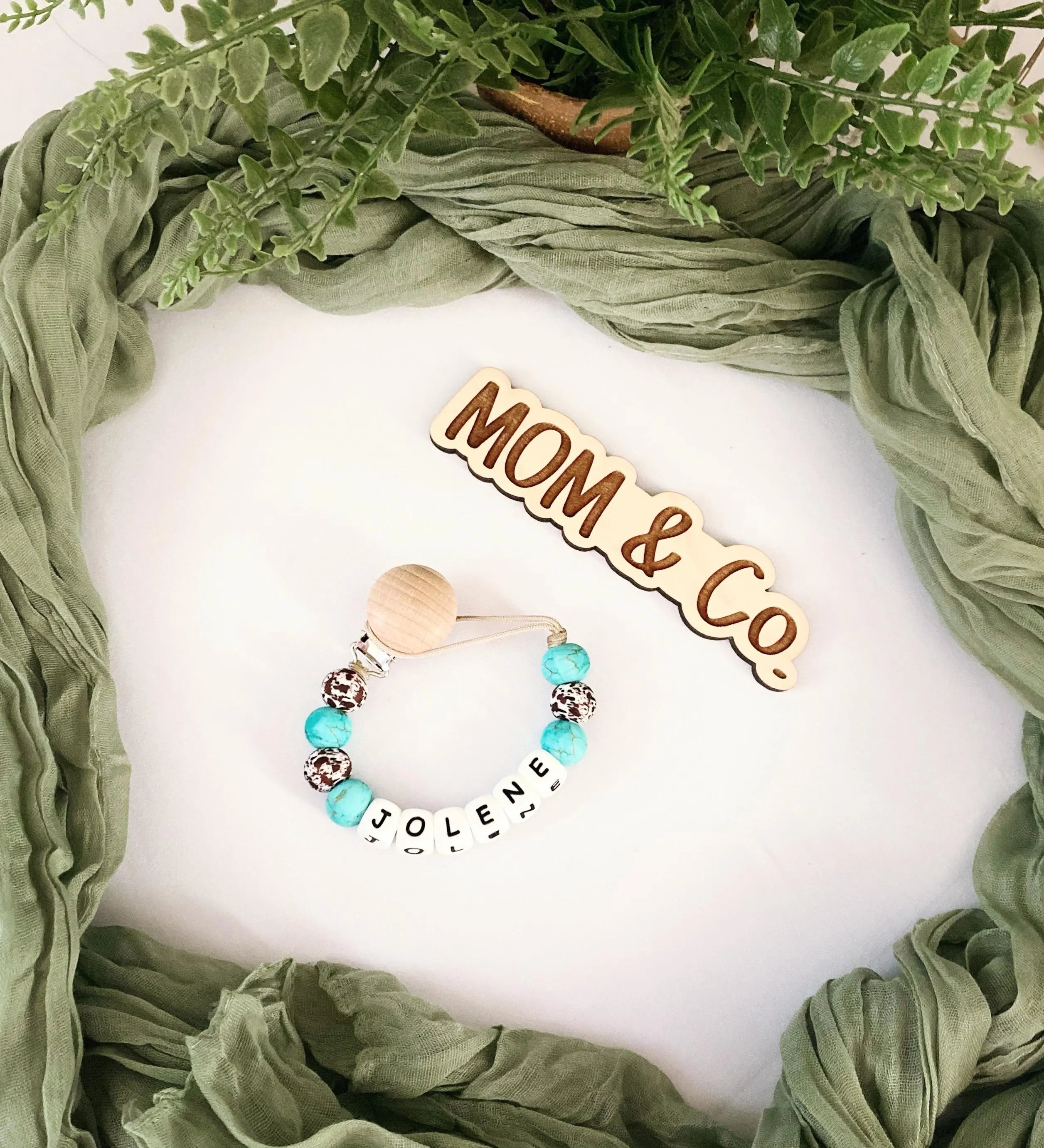 Western Pacifier Clip