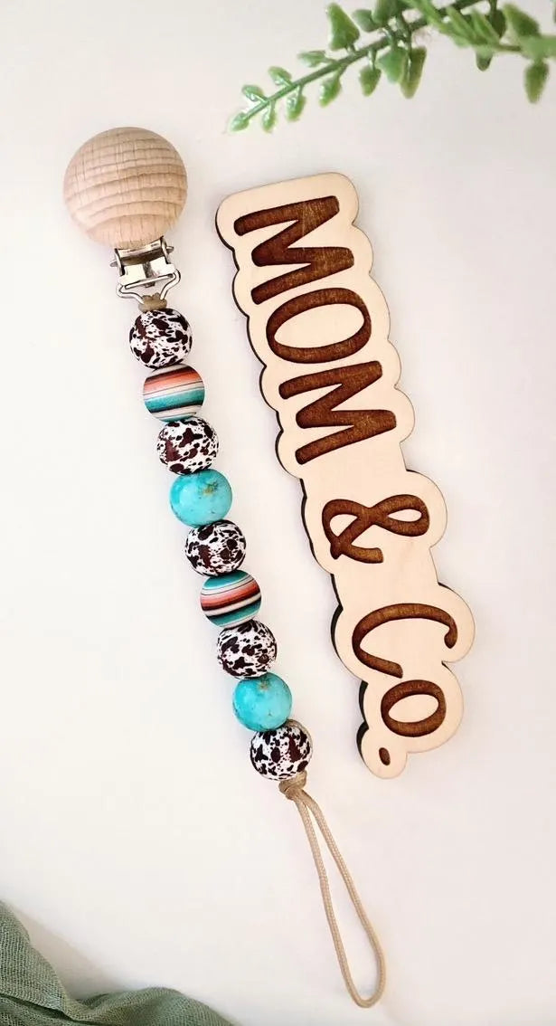 Western Pacifier Clip