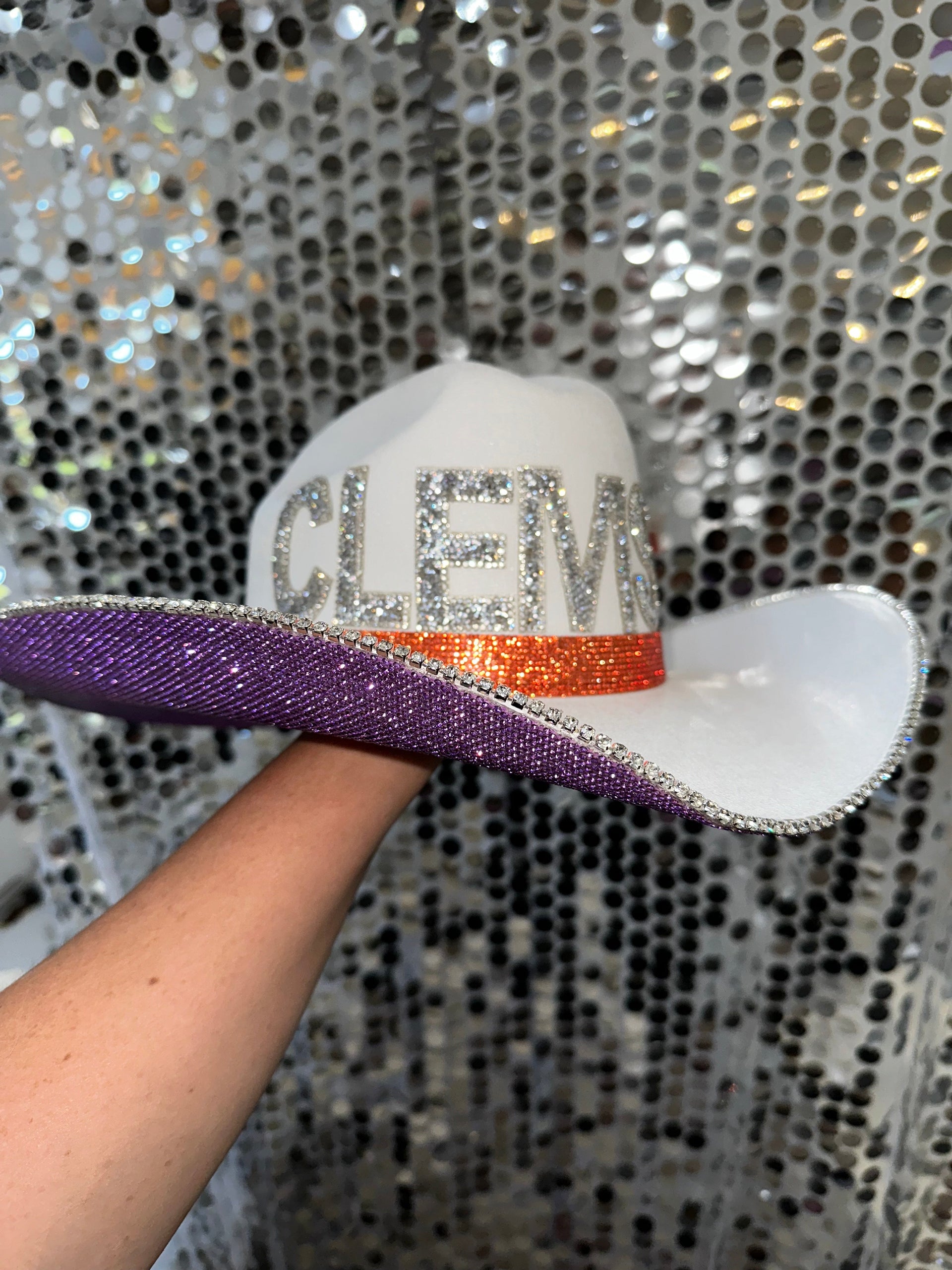 Clemson Tigers Hat - Sporty Glamour Tailgate Accessory