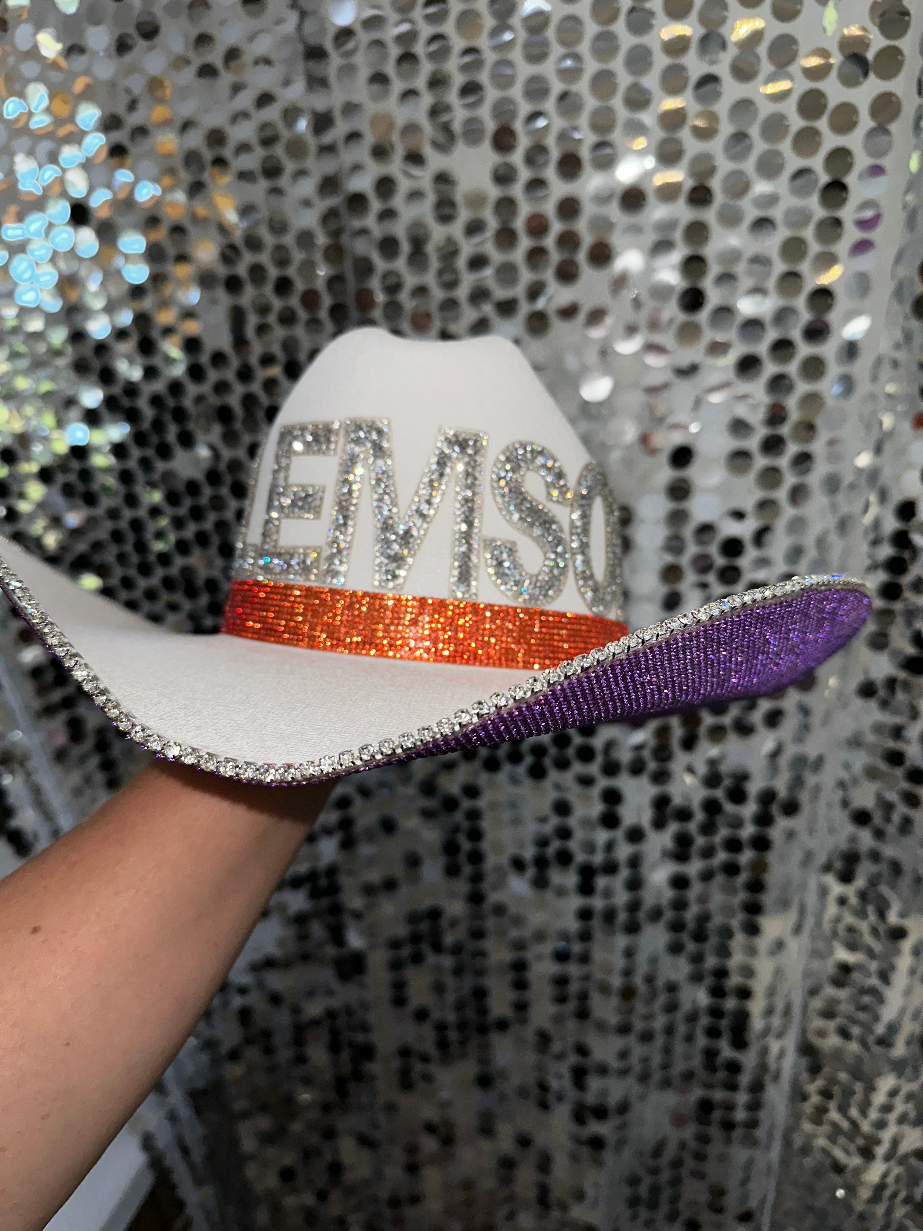 Clemson Tigers Hat - Sporty Glamour Tailgate Accessory