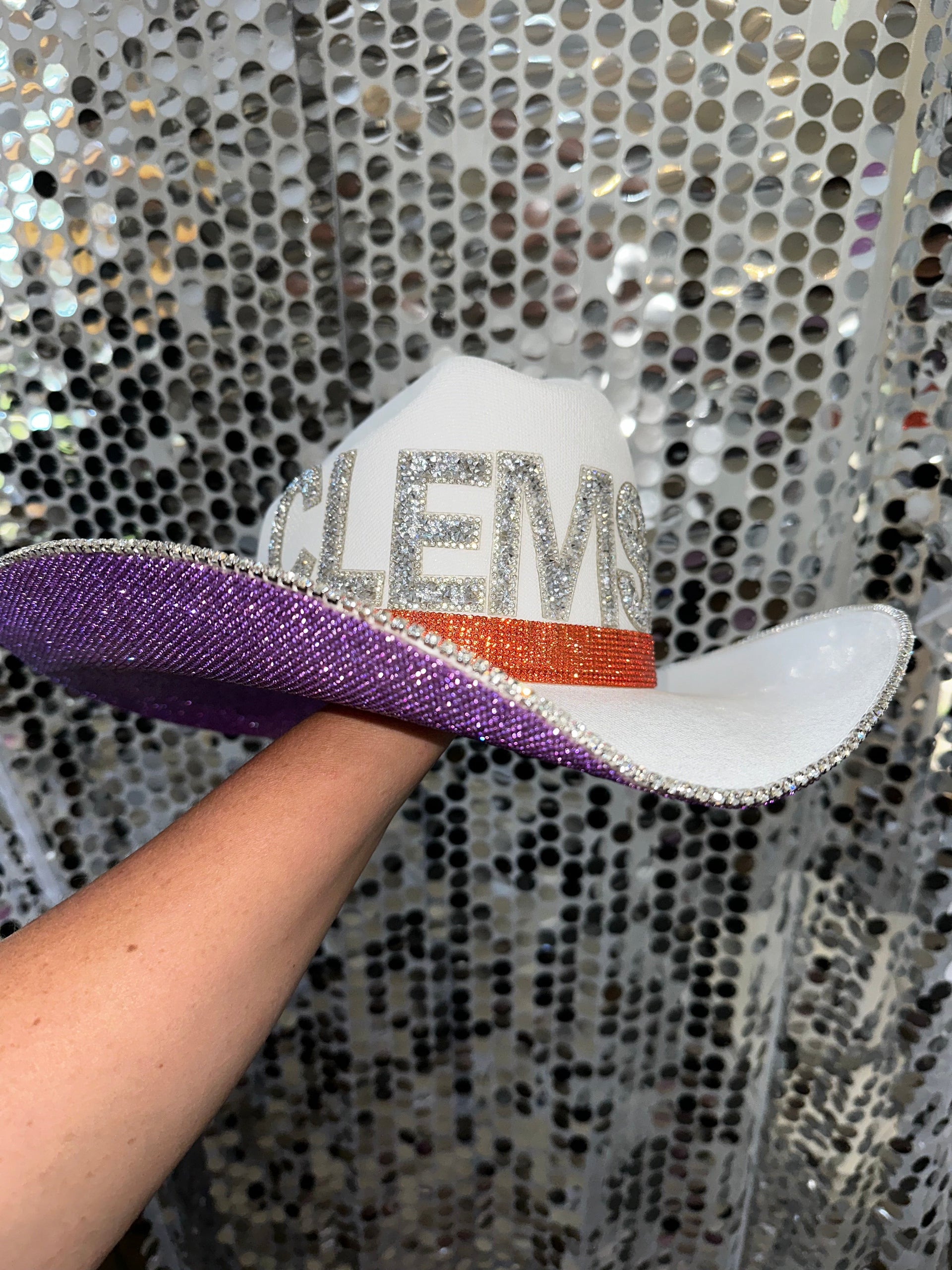 Clemson Tigers Hat - Sporty Glamour Tailgate Accessory