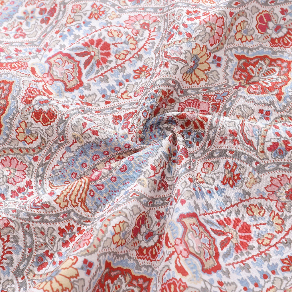 Men's Tropical Floral Hawaiian Shirt - Cotton Button-Down Aloha