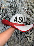 Arkansas State University Red Wolves red, black, and white gameday hat