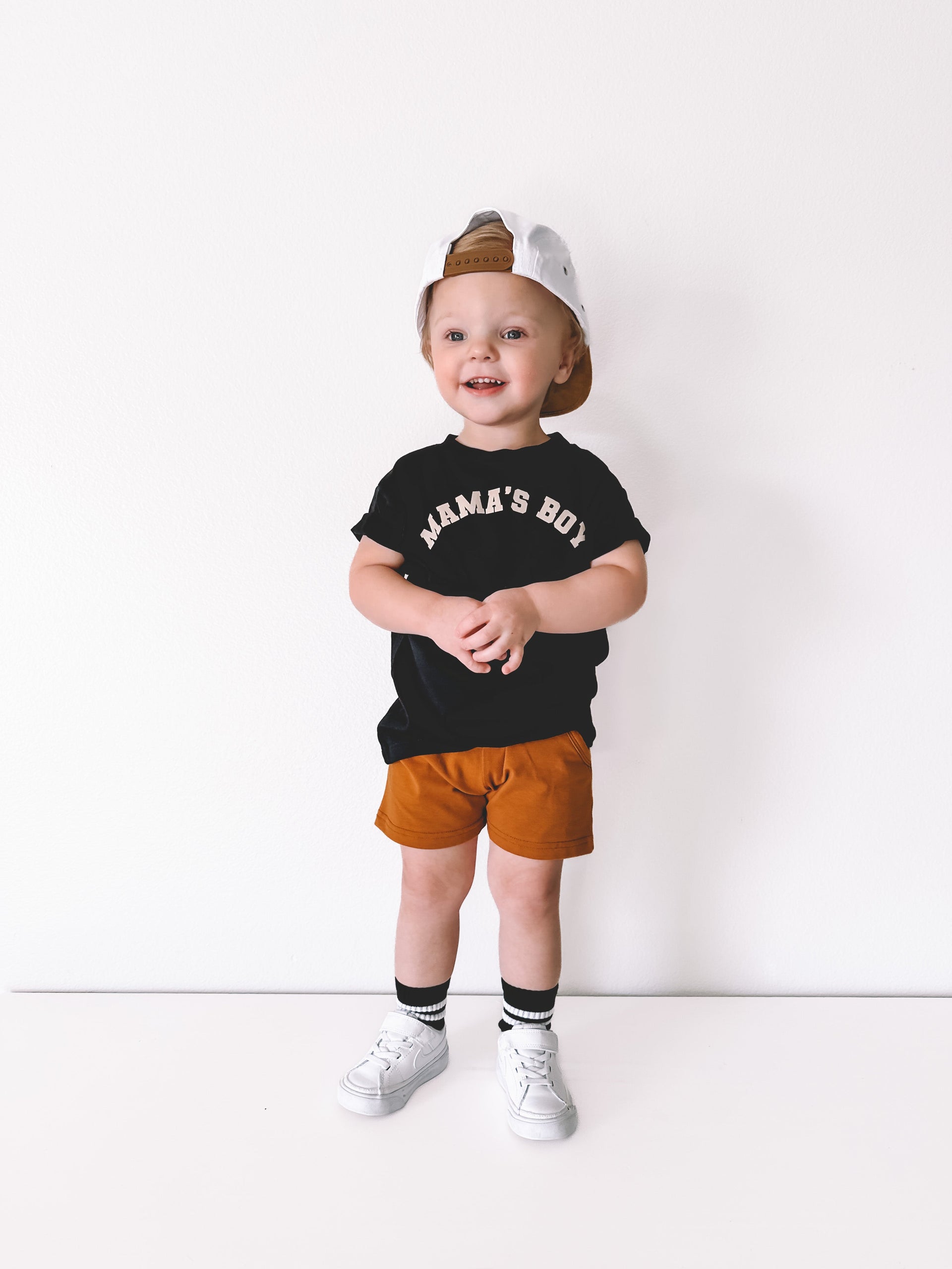Mama's Boy Crew Neck Kids Tee