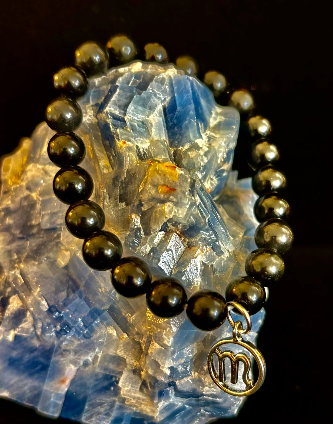 Zodiac Vibes Natural Gemstone Bead Bracelet with Astrological Charm - Image 22