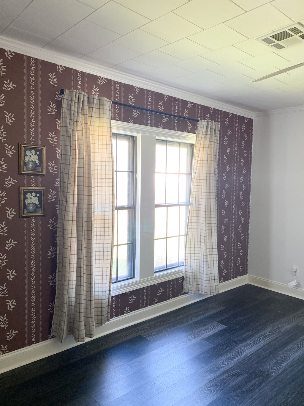 Colleen Geometric Removable Wallpaper in Cream and Grey-Blue