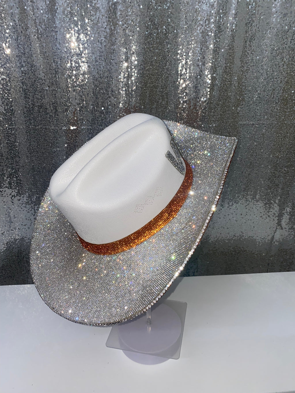 TN Vols Western Glam Fan Gear Hat - Orange and Silver