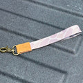AFW Wrist Lanyard - Abstract Tan & Multi-Color Key Wristlet