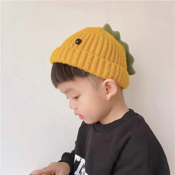 Dinosaur Spike Beanie - The Ultimate Fun & Cozy Knit Hat for Kids