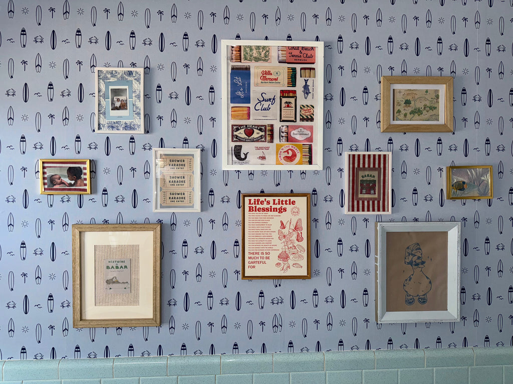 Surfs Up Coastal Removable Wallpaper