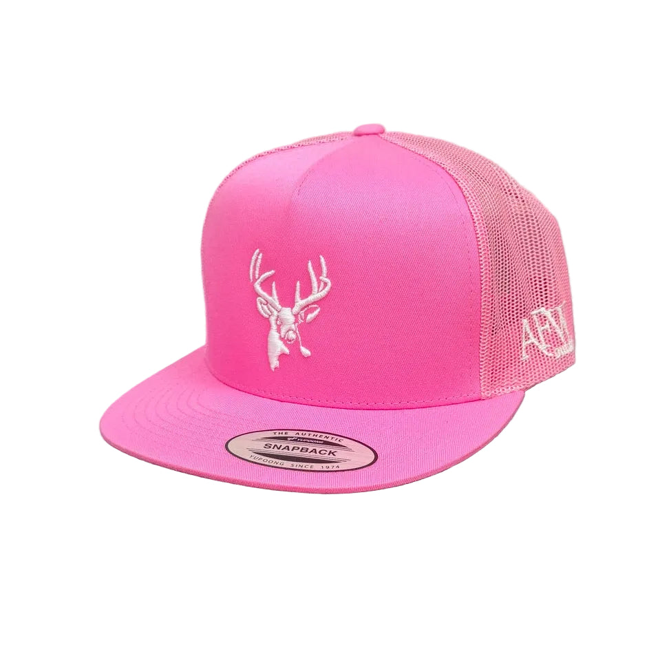 Pink Puff Buck Trucker