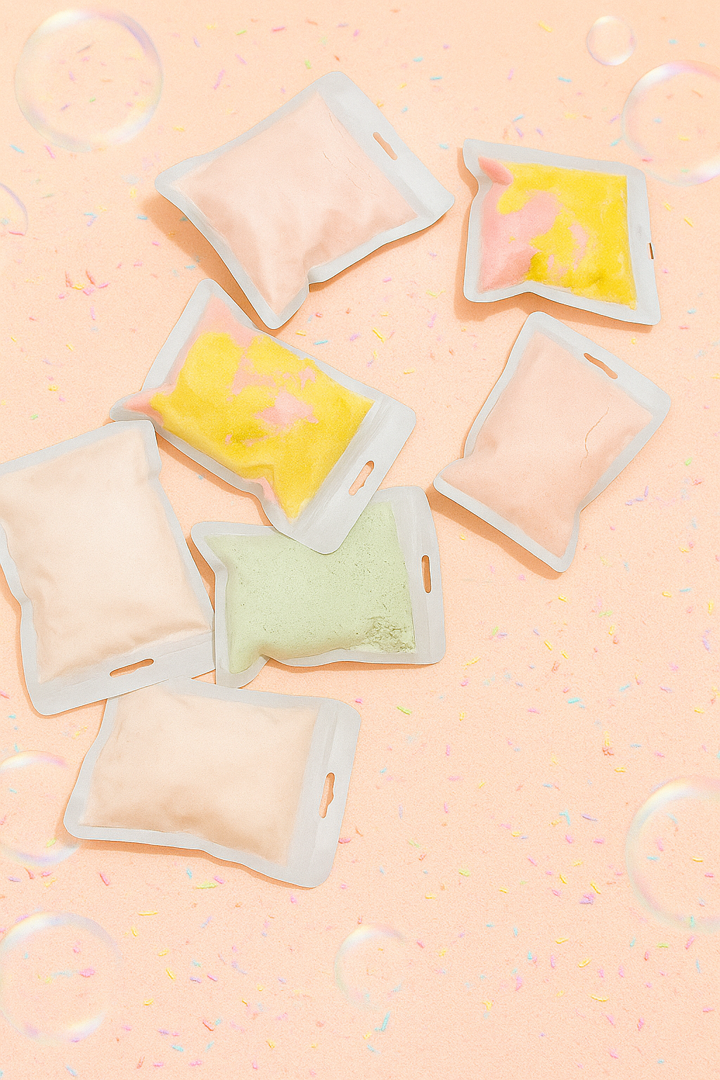 Lavender+Eucalyptus Milkshake Bath Sprinkle, 5oz