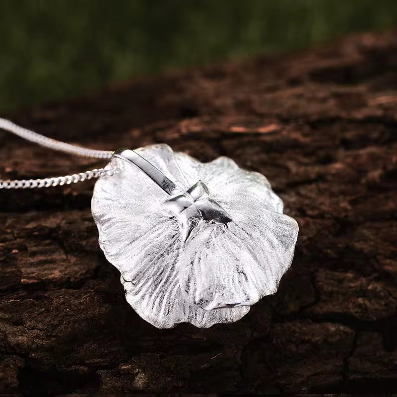 Wildflower Blossom Sterling Silver Necklace