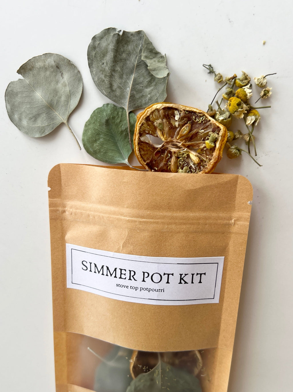 Refresh Eucalyptus, Lemon & Chamomile Stovetop Simmer Pot Kit - Image 4