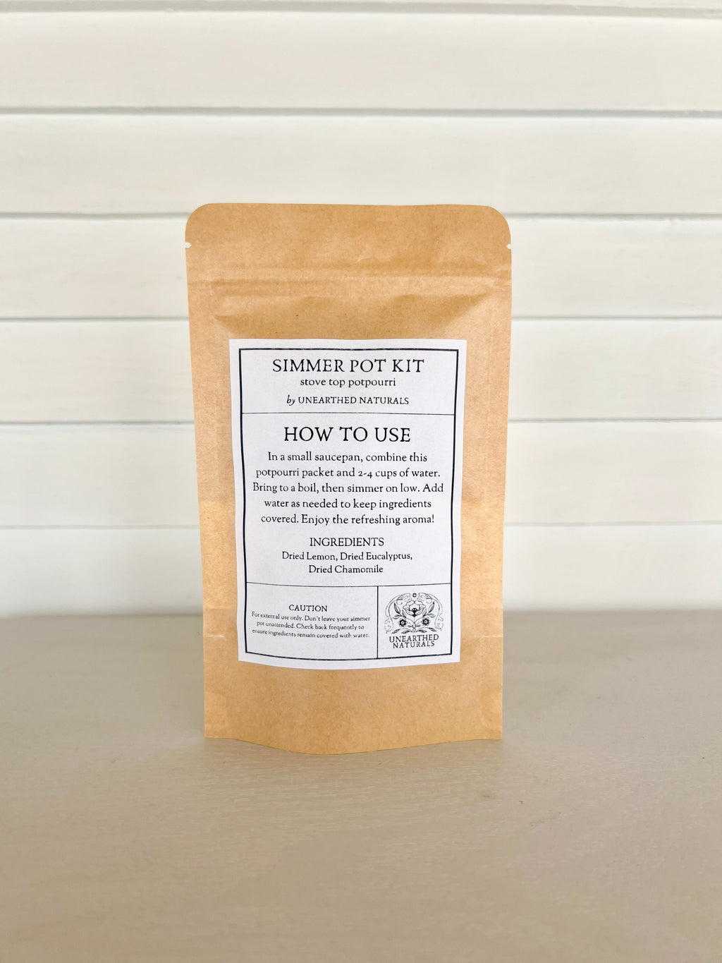 Refresh Eucalyptus, Lemon & Chamomile Stovetop Simmer Pot Kit - Image 3