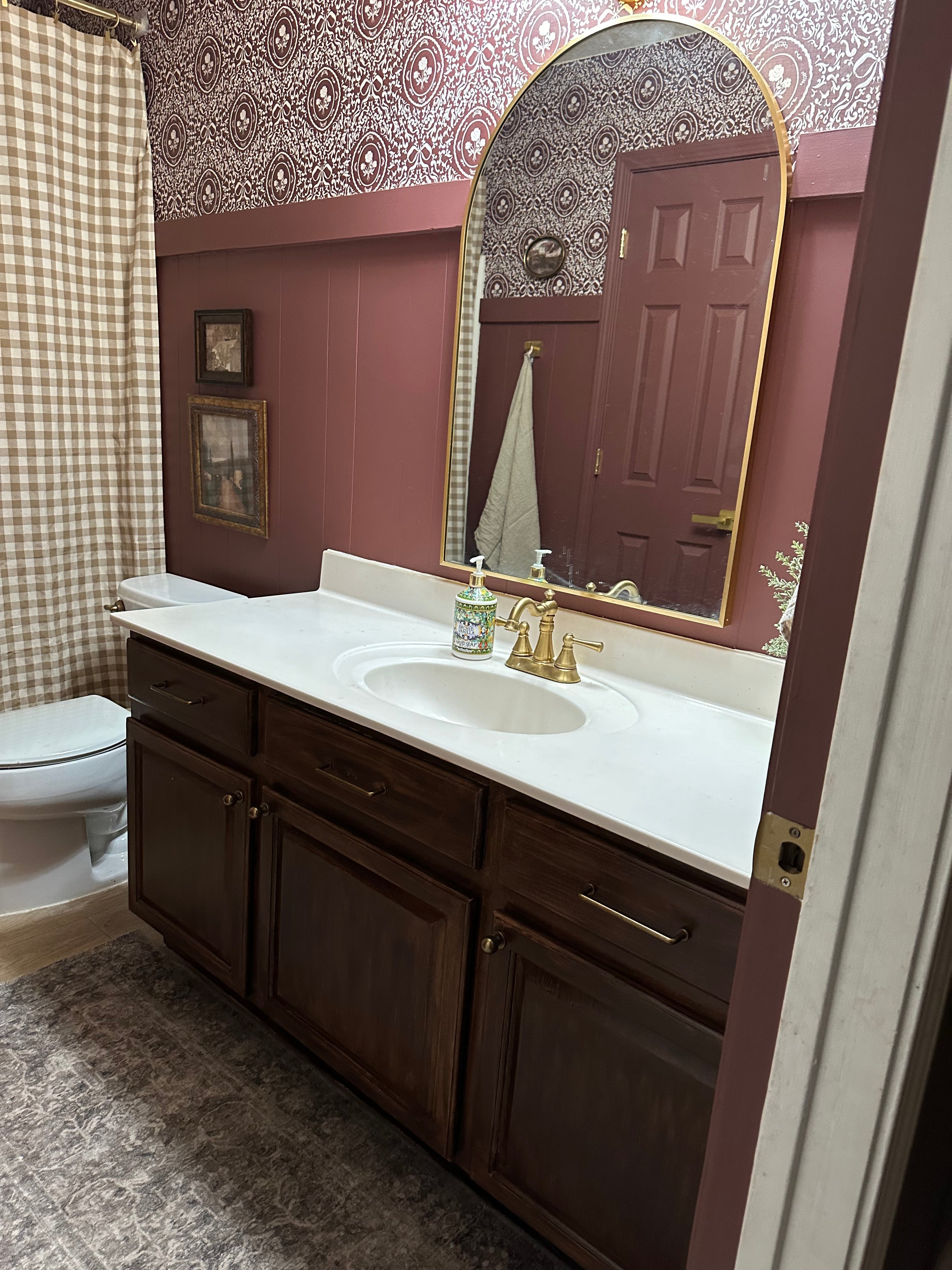 Louise Floral Removable Wallpaper in Classic Beige and Cream
