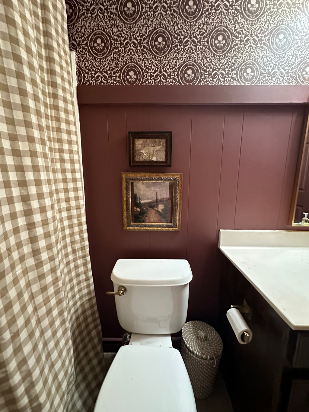 Louise Floral Removable Wallpaper in Classic Beige and Cream