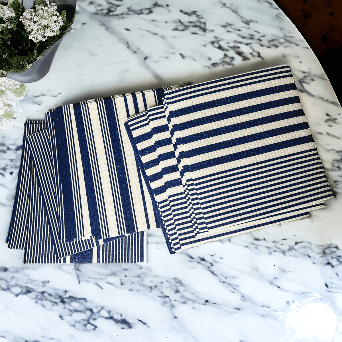 Yacht Club Striped Biodegradable Kitchen Cloths Eco Friendly - Image 11