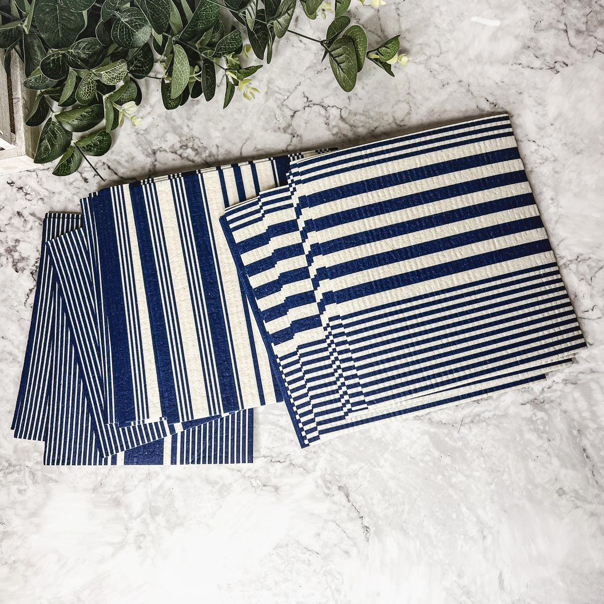 Yacht Club Striped Biodegradable Kitchen Cloths Eco Friendly - Image 12