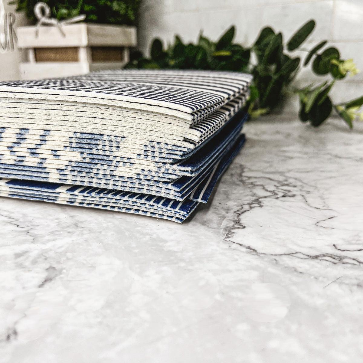 Yacht Club Striped Biodegradable Kitchen Cloths Eco Friendly - Image 13
