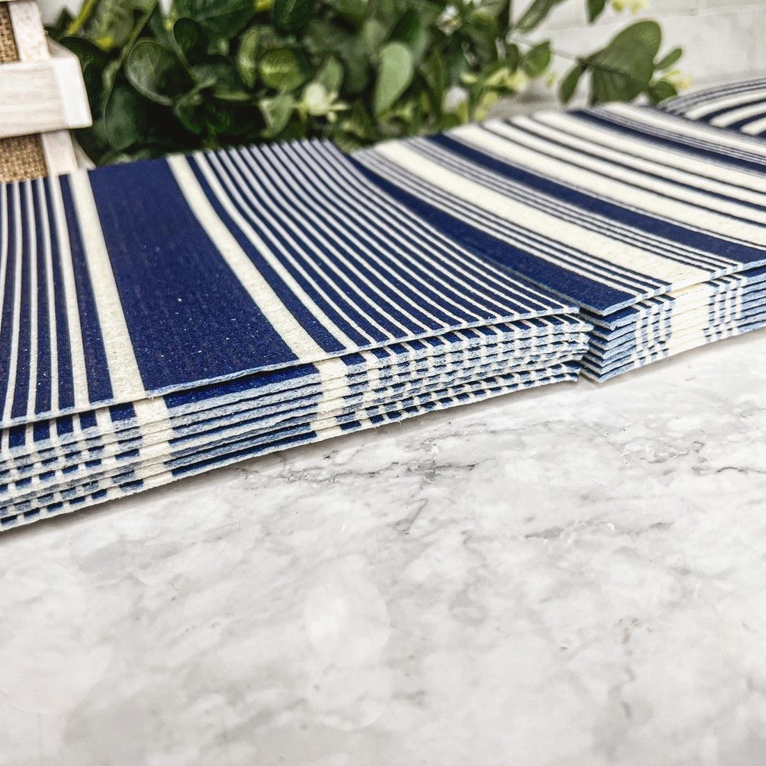 Yacht Club Striped Biodegradable Kitchen Cloths Eco Friendly - Image 5