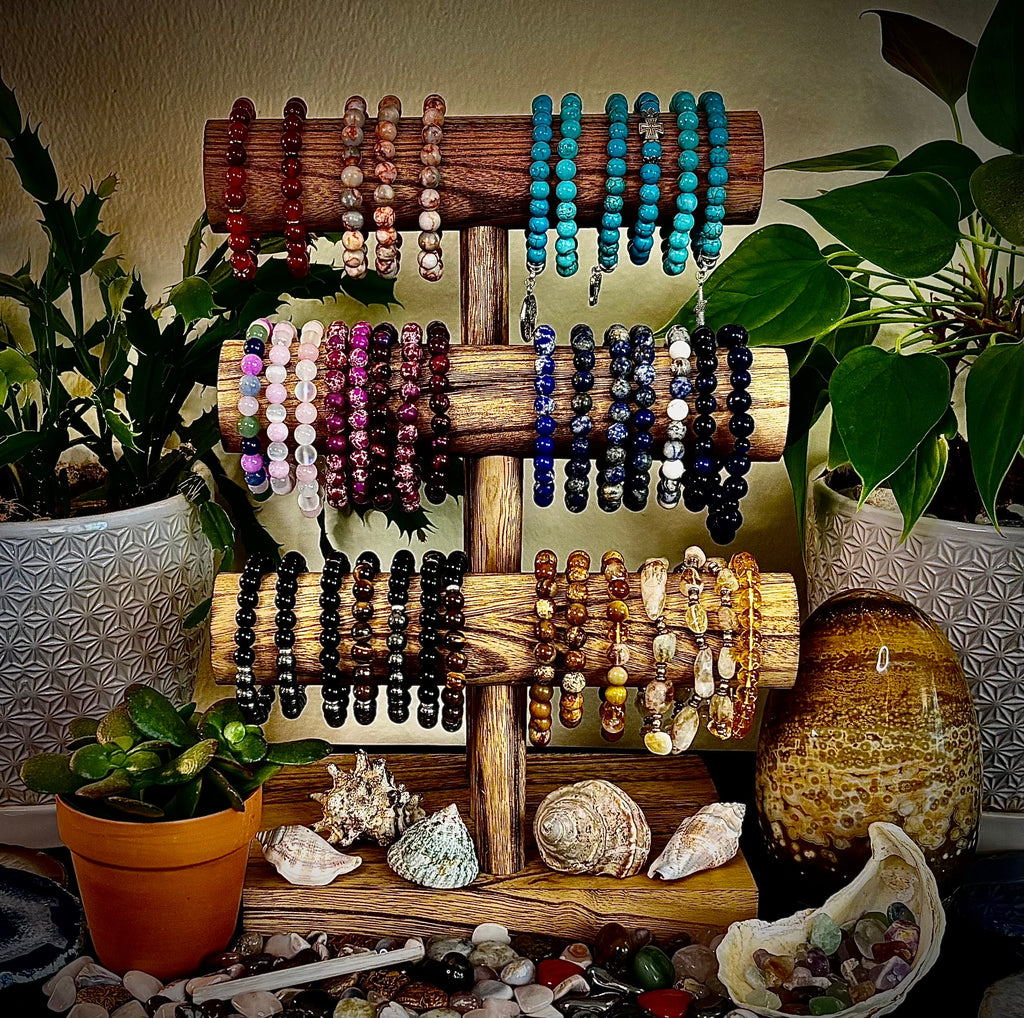Multi-Color Bohemian Gemstone Energy Bracelet