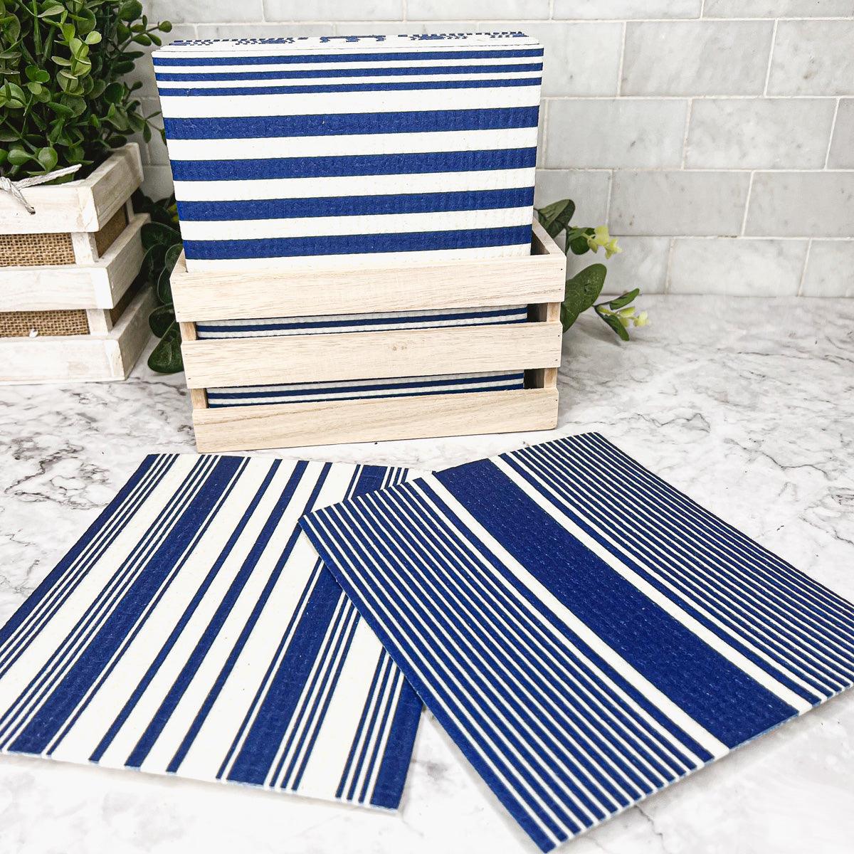Yacht Club Striped Biodegradable Kitchen Cloths Eco Friendly - Image 8