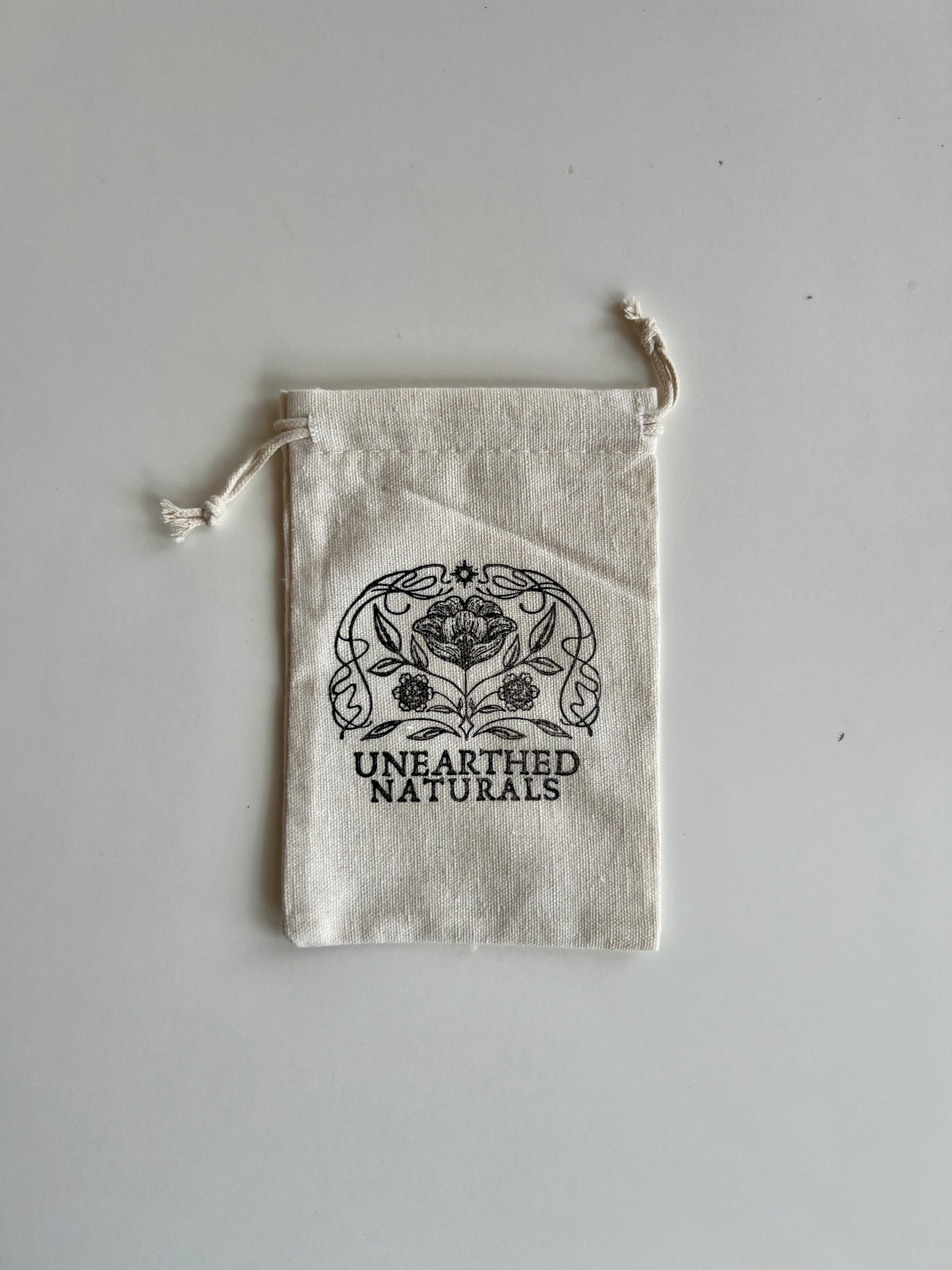Reusable Cotton Muslin Bath Soak Bag for Botanical Bath Salts - Image 3