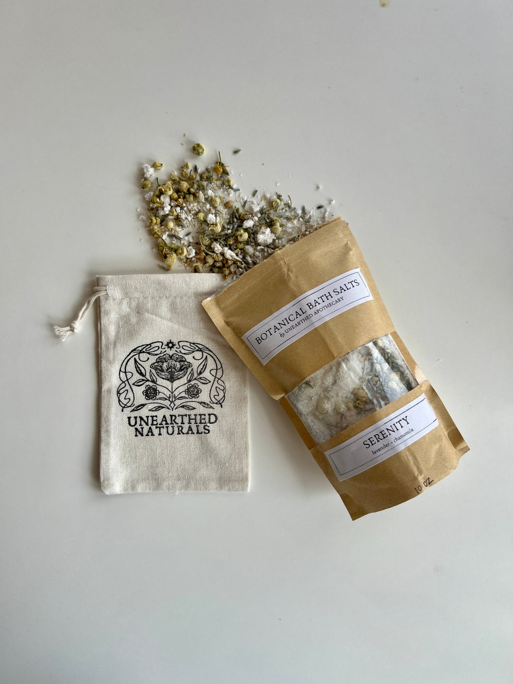 Reusable Cotton Muslin Bath Soak Bag for Botanical Bath Salts - Image 6