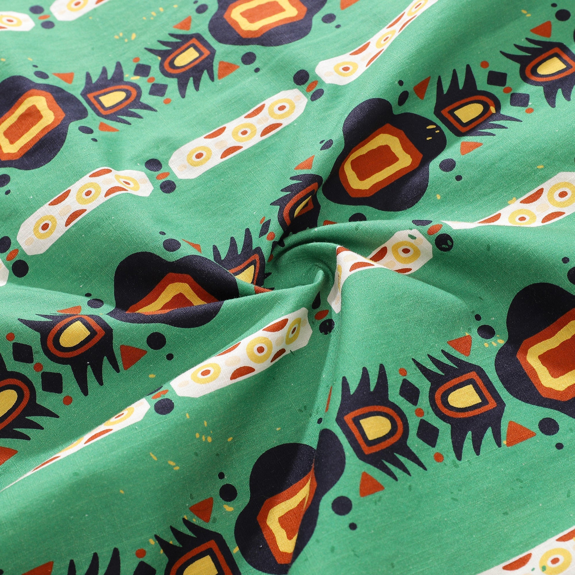 Men's 1970s Vintage Style Nation of the South Print Shirt