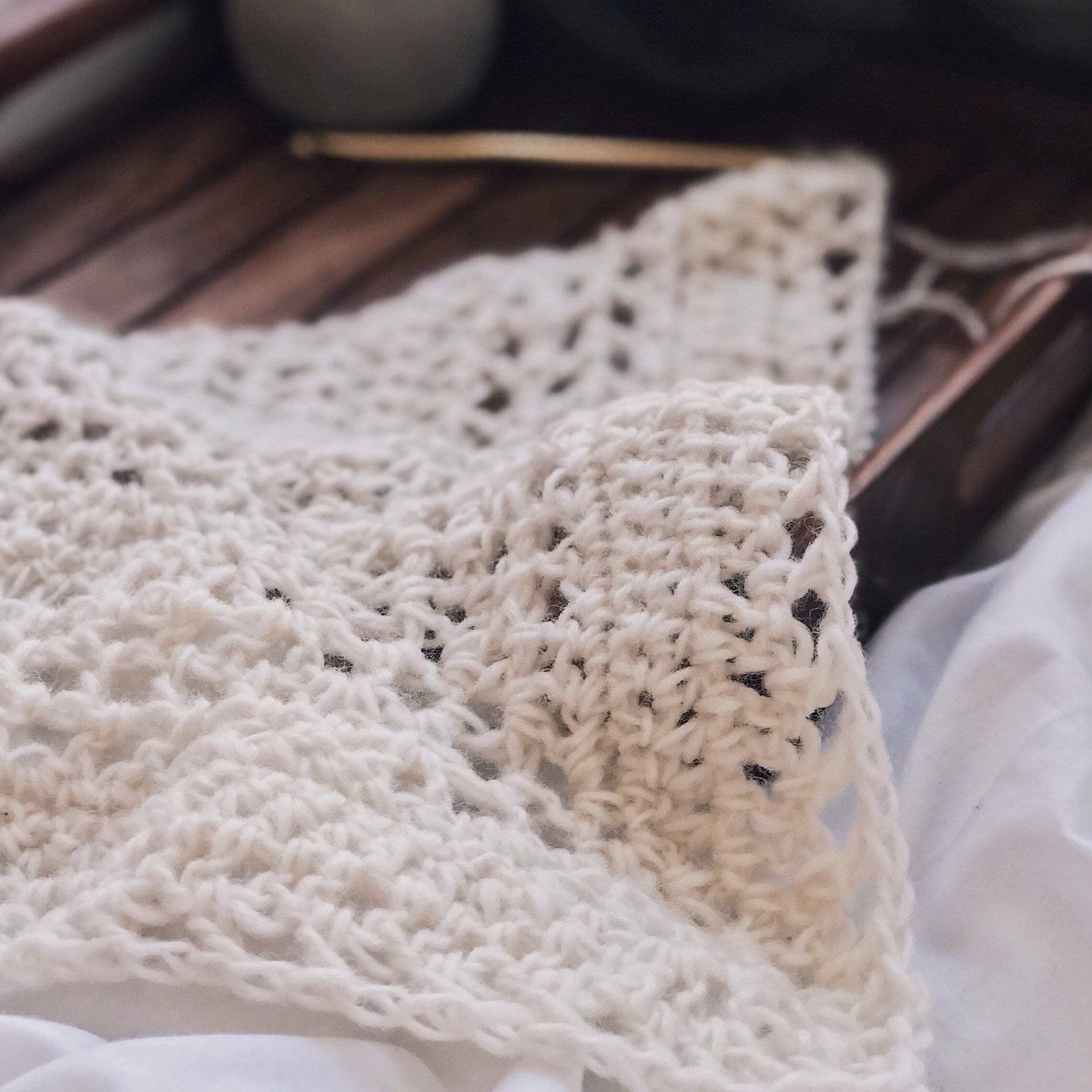 Calla Cowl Bandana Crochet Kit – Lightweight Triangle Scarf DIY