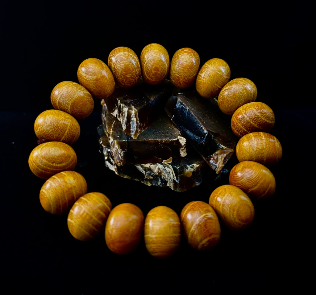 The Sacred Wood Statement Bracelet