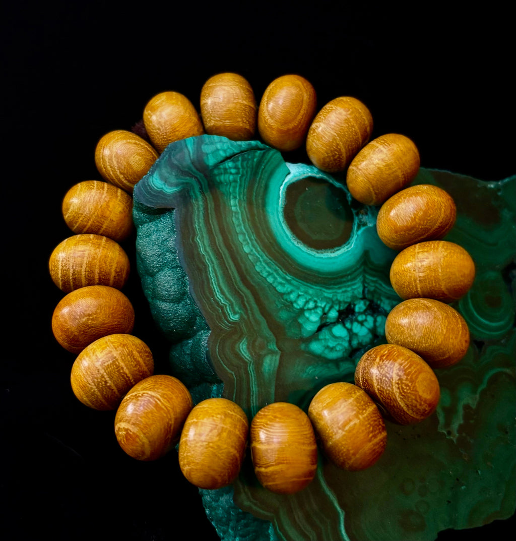 The Sacred Wood Statement Bracelet