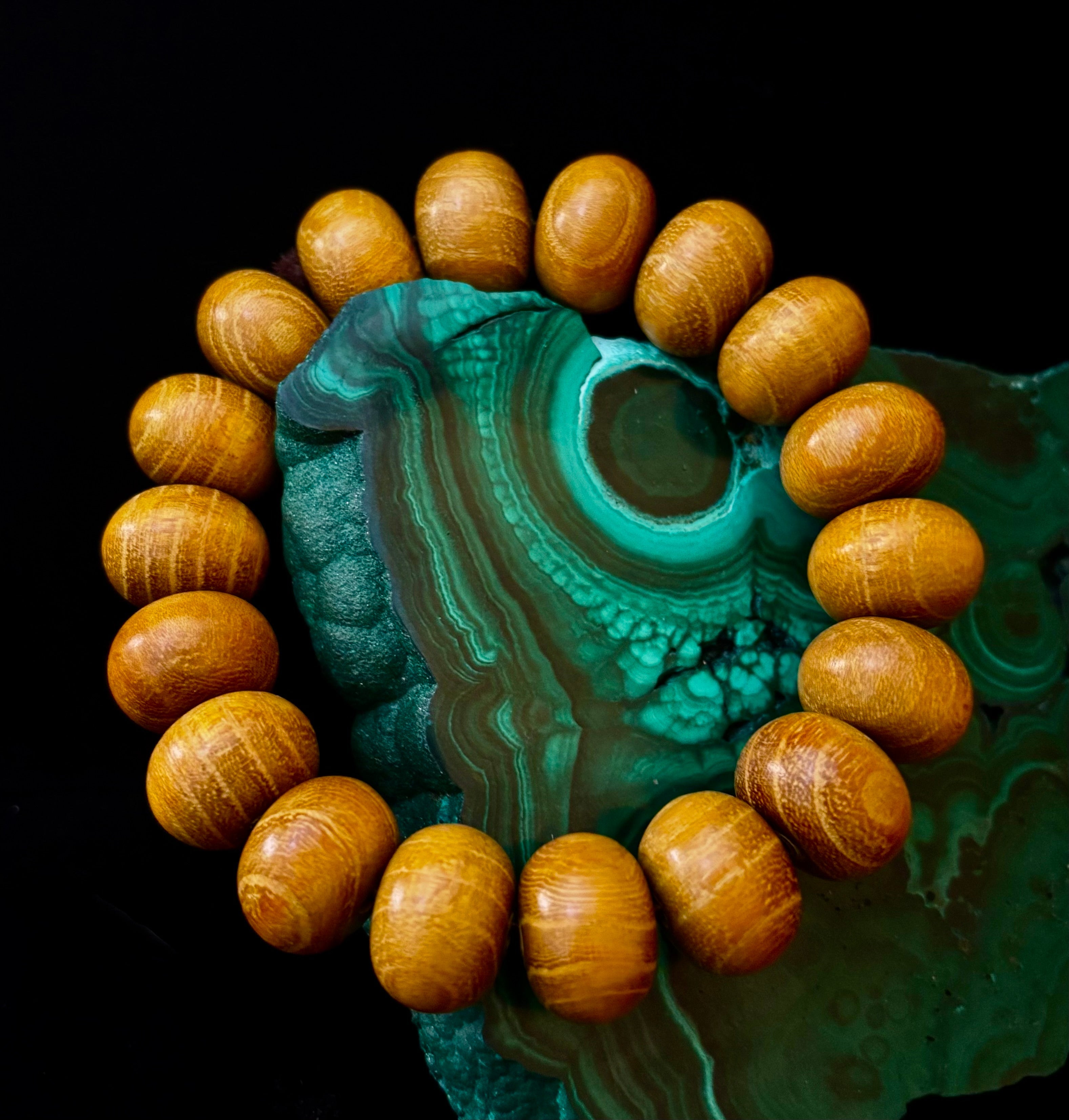 The Sacred Wood Statement Bracelet
