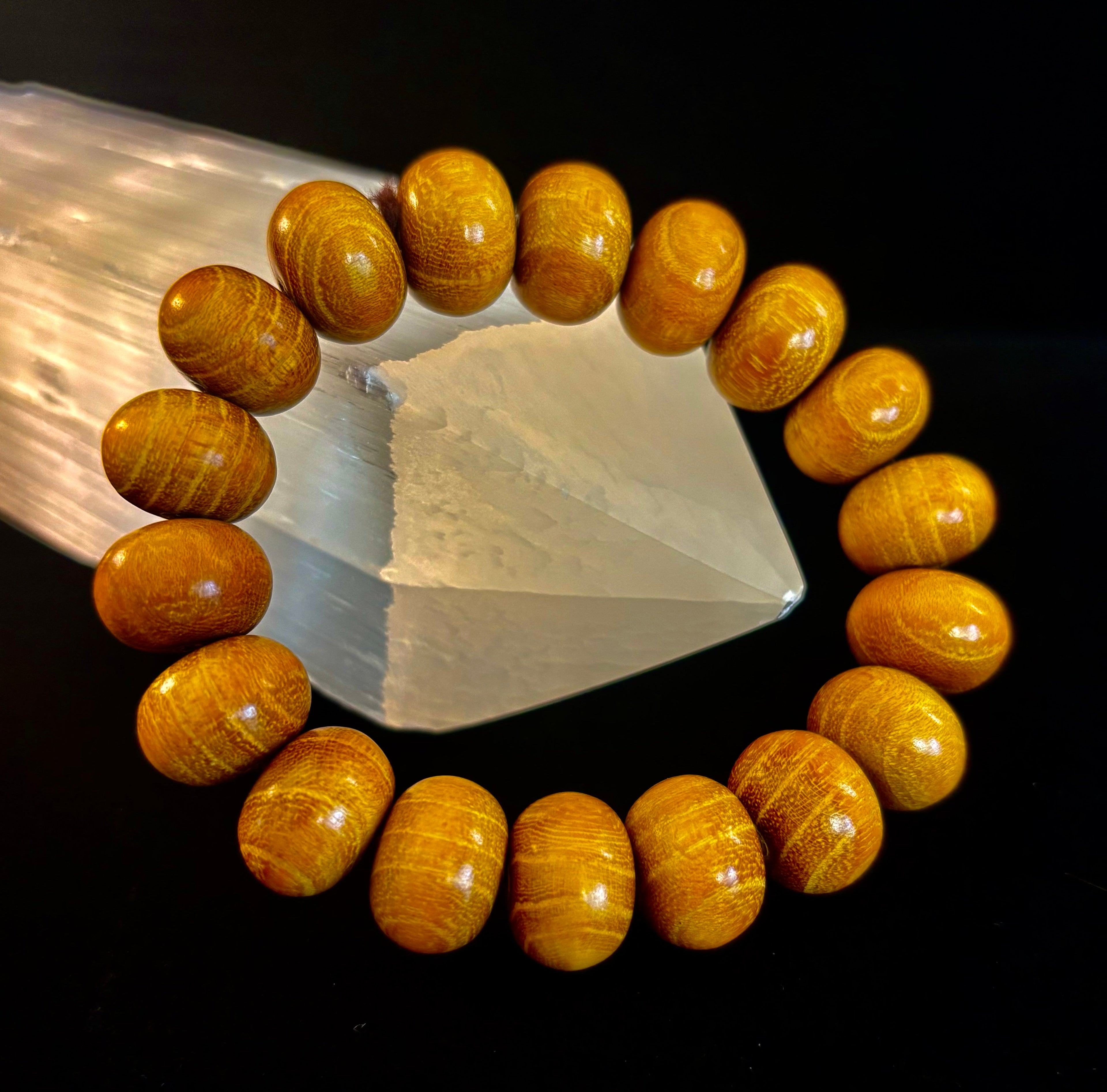 The Sacred Wood Statement Bracelet