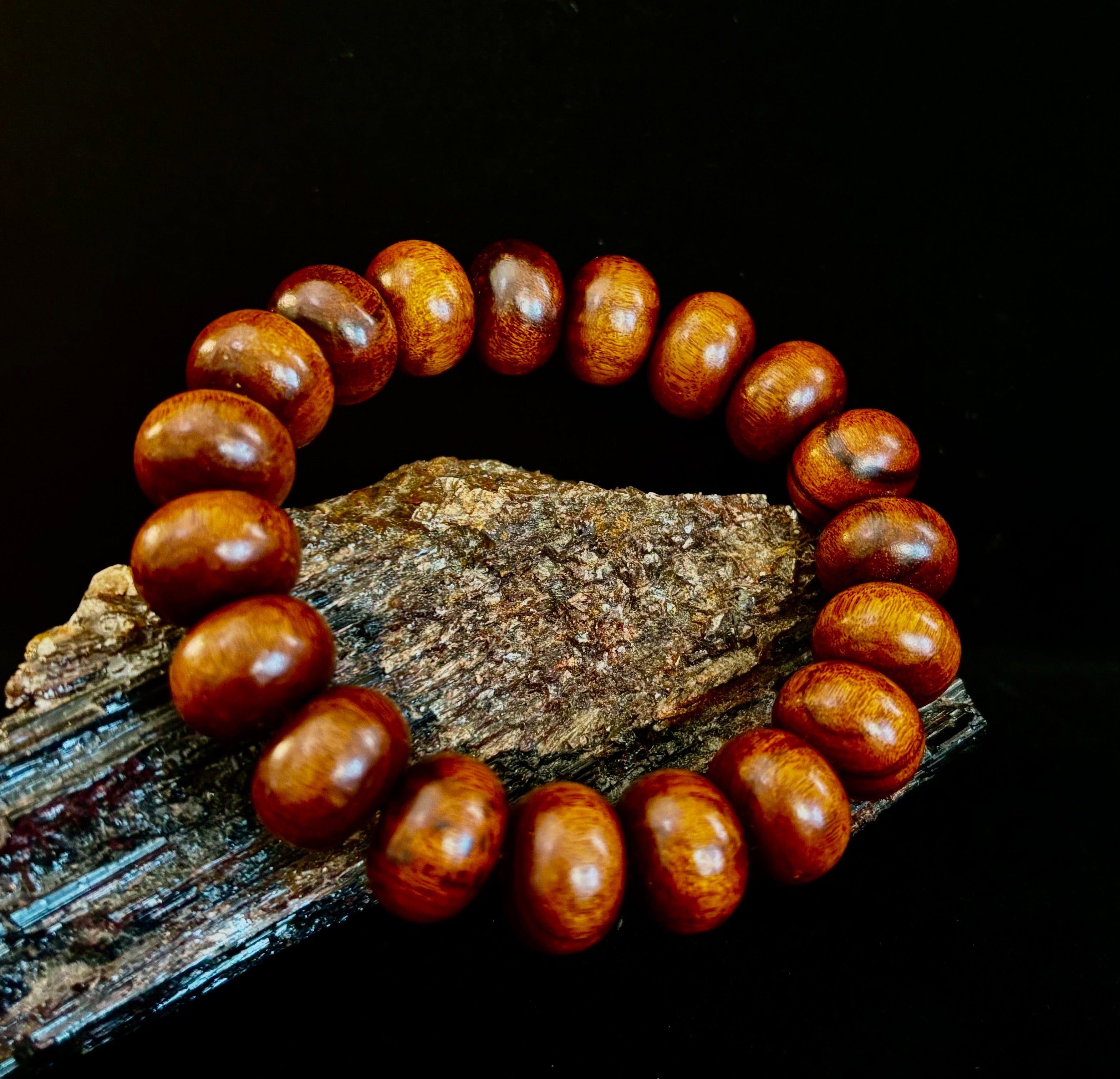 The Sacred Wood Statement Bracelet